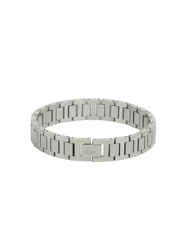 Bratara Lacoste Metropole silver