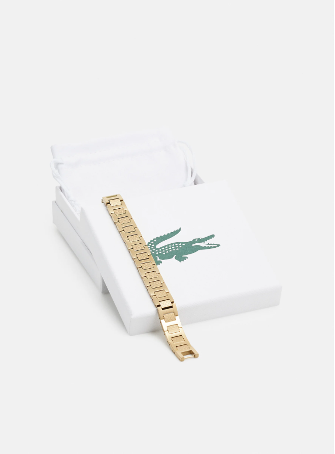 Bratara Lacoste Metropole gold