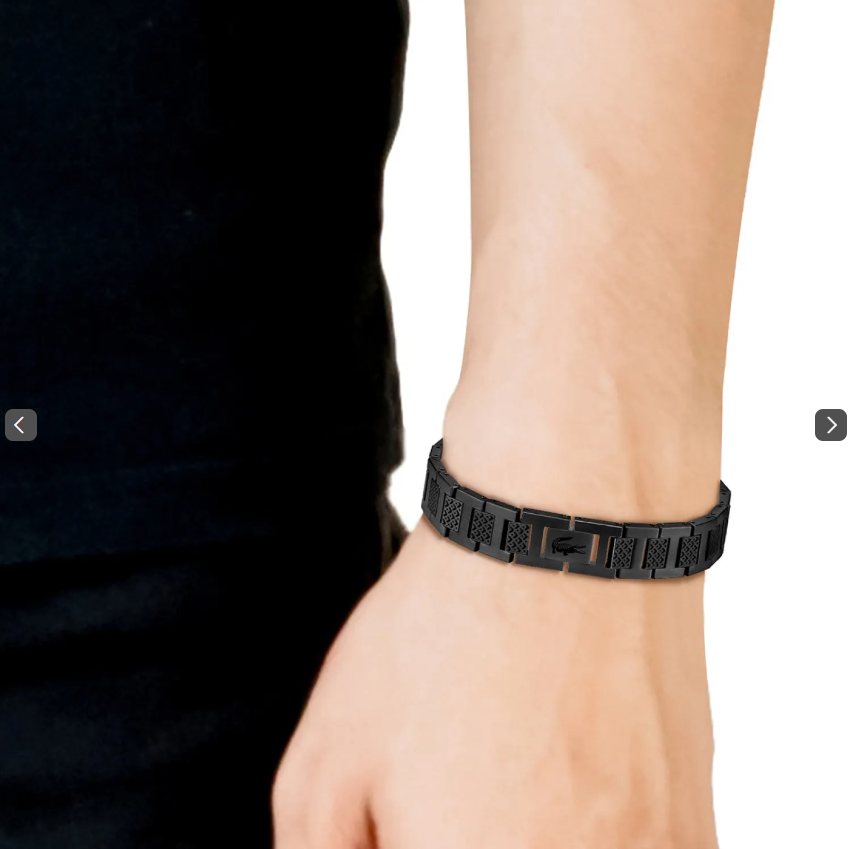 Bratara Lacoste Metropole black