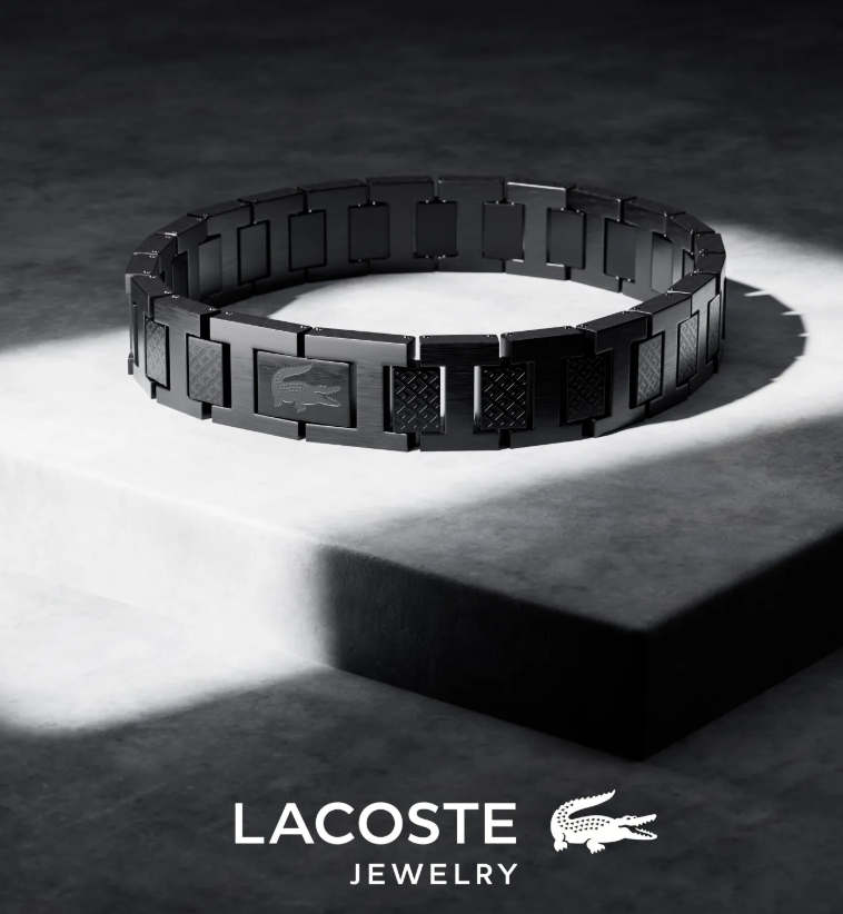 Bratara Lacoste Metropole black