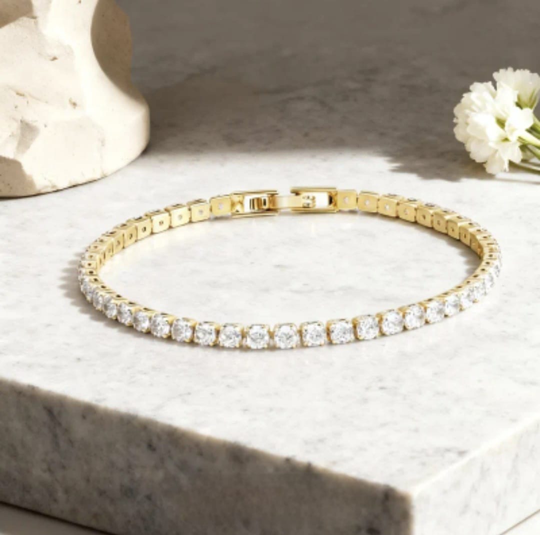 Brățară Tennis cu Cristale