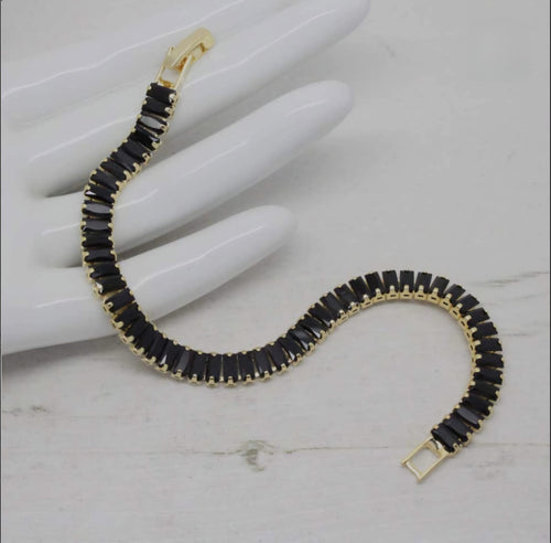 Brățară Tennis Black Royal